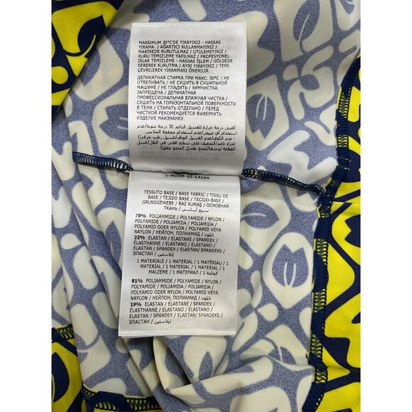 Moncler 'Day-Namic' Yellow Polyamide Short Sleeve T-Shirt Size S - NWT - Picture 5 of 5